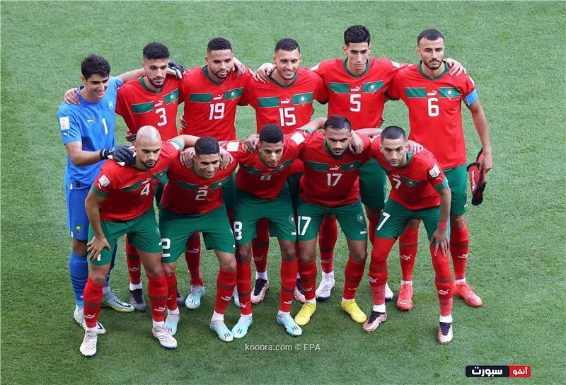 التشكيلة الرسمية للمنتخب الوطني المغربي أمام زامبيا