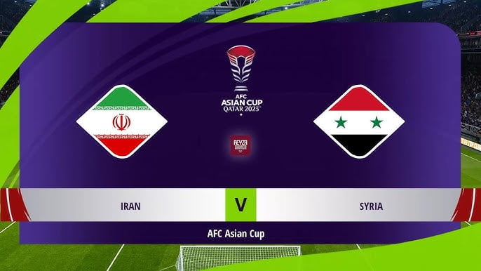 تعرف على معلق مباراة سوريا وإيران في كأس آسيا