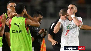 زياش يثير المخاوف المغاربة قبل مباراة الأسود أمام جنوب أفريقيا