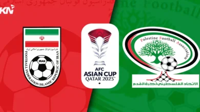 موعد مباراة إيران وفلسطين في كأس آسيا 2023 والقنوات الناقلة