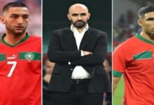 معضلة الركراكي: استبعاد ثلاثة لاعبين قبل مواجهتي موريتانيا وأنغولا